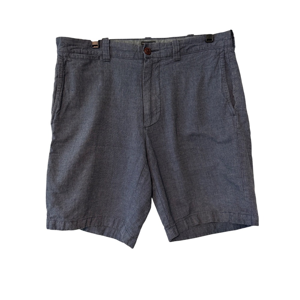 J.Crew Stanton Shorts Mens 33 Blue Chino Cotton Casual Summer Coastal Preppy‎